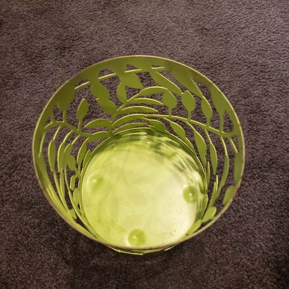 Yankee Candle leaf nature candle lantern candle holder - Picture 2 of 3